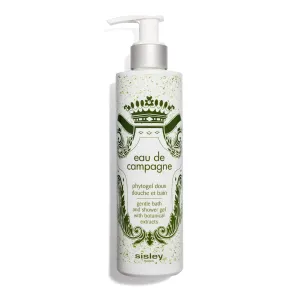 Sisley Paris Eau de Campagne Bath and Shower Gel - 250 mL - Gentle, Creamy, Foaming Body Cleanser with Botanical Extracts