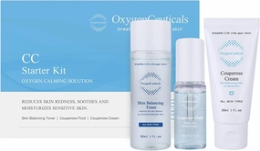 Skin Balancing Toner 30ml and Couperose Fluid 15ml and Couperose Cream 30ml CC Starter Kit