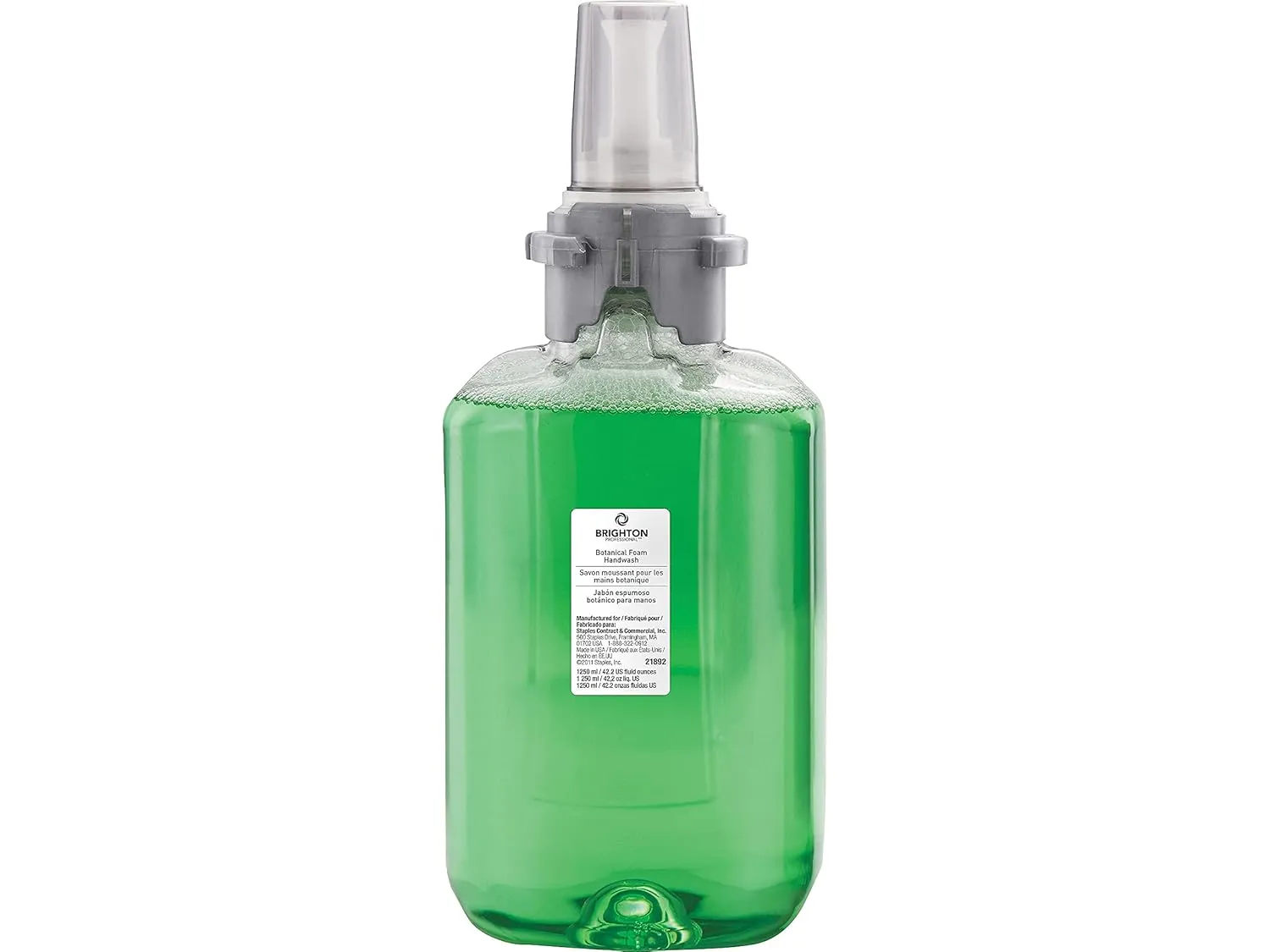 Staples 370137 Professional ADX-12 Foaming Hand Wash Botanical Scent ADX-1250 mL