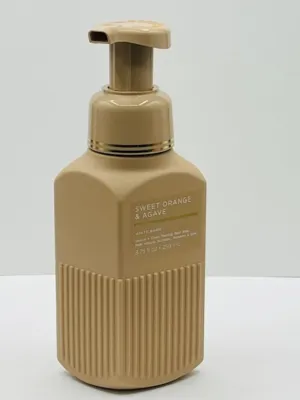 Sweet Orange and Agave Gentle Foaming Hand Soap 8.75 Ounce Pump Bottle Wash