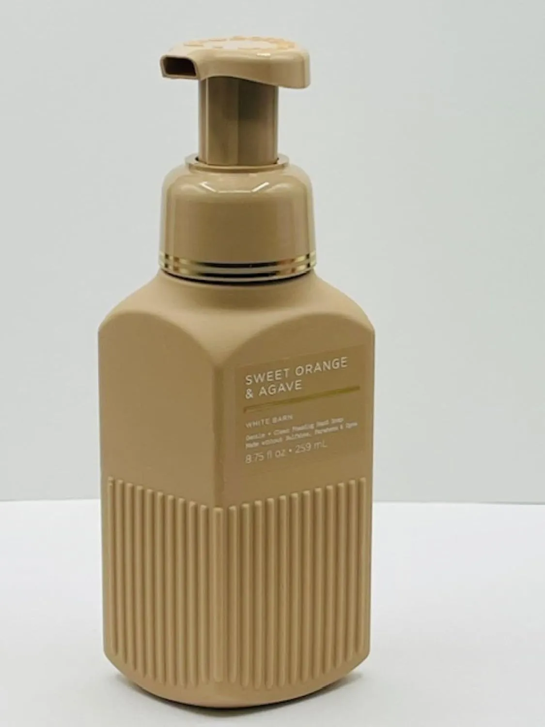 Sweet Orange and Agave Gentle Foaming Hand Soap 8.75 Ounce Pump Bottle Wash