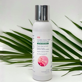 Toner ANNAZUR Calming Facial Ultra Balance 4 oz, for Sensitive Skin, Organic, Professional SPA Toner for Face