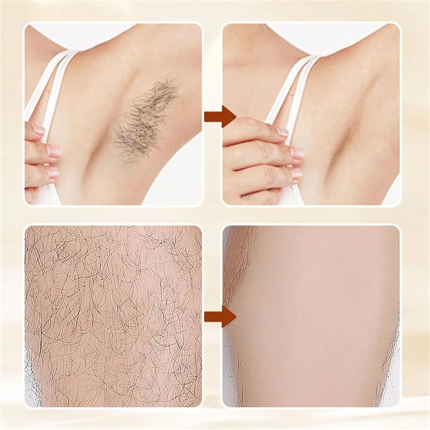 Versatile Aromatic Mild Formula Hair Removal Cream,Painless Hair Removal Cream,Suitable for Men and Women of All Skin Types (1PCS,Cucumber Scent)