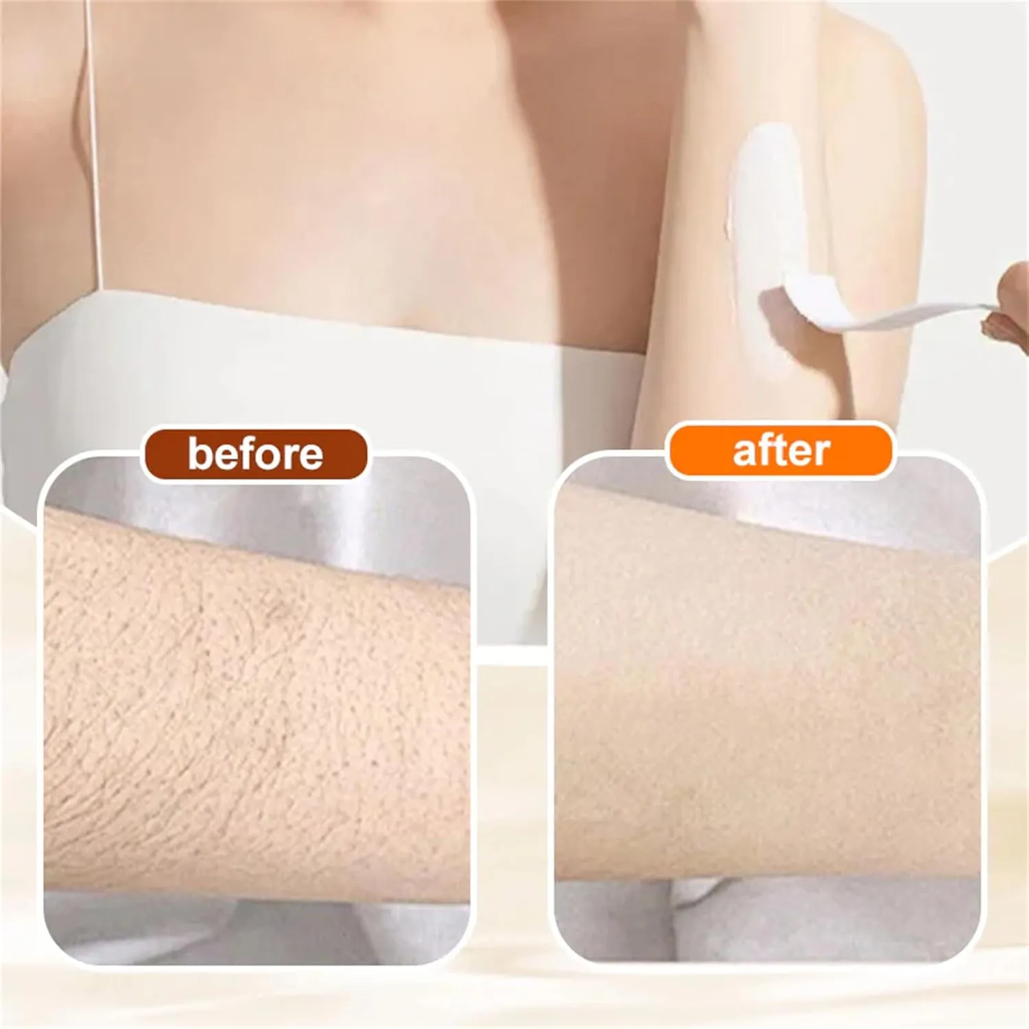 Versatile Aromatic Mild Formula Hair Removal Cream,Painless Hair Removal Cream,Suitable for Men and Women of All Skin Types (1PCS,Cucumber Scent)
