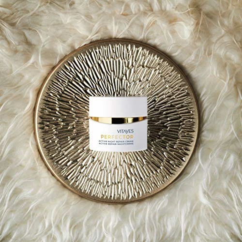 VITAYES Moisturizing Night Cream for Face with Vitamin C for Dark Spots, Fine Lines, Wrinkles, Even Tone and Acne Scar Removal, Hydrating & Brightening Skin for Women and Men
