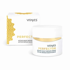 VITAYES Moisturizing Night Cream for Face with Vitamin C for Dark Spots, Fine Lines, Wrinkles, Even Tone and Acne Scar Removal, Hydrating & Brightening Skin for Women and Men