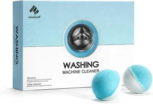 Washing Machine Cleaner for High-Efficiency Front Loaders and Top Loaders - Deep Cleaning Tablets for Odor-Free Drums (6 Balls)