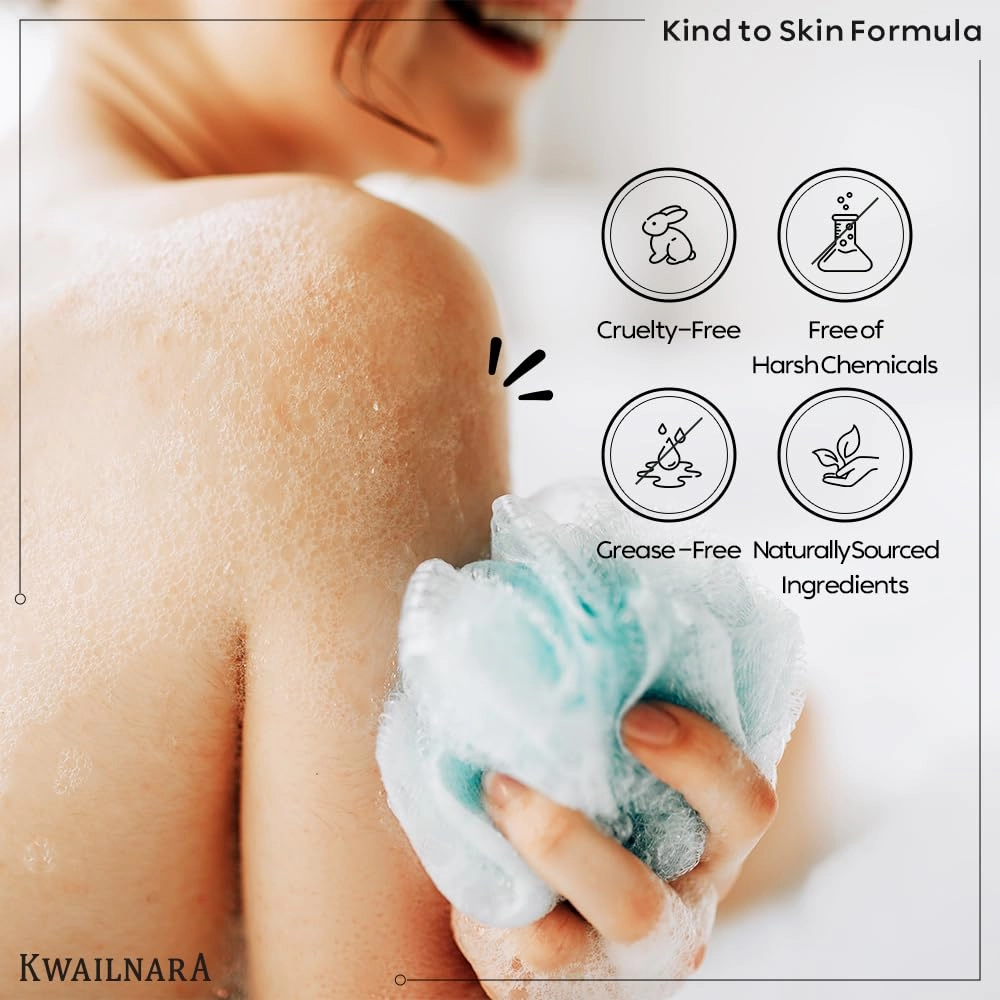 WELCOS Kwailnara Banana Milk Body Lotion & Body Wash Set – Moisturizing & Soothing Korean Skincare Set with Banana Extract, 560g / 19.75oz Each