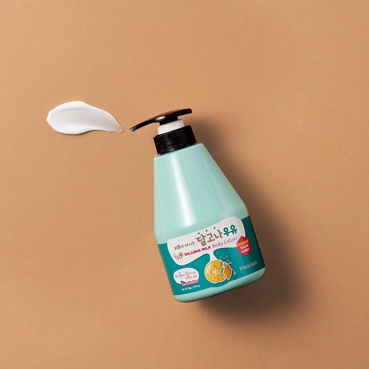 WELCOS KWAILNARA Dalgona Sugar Cookie Milk Body Lotion – Korean Body Lotion for Refreshed & Hydrated Skin 560 g / 19.75 Fl. oz