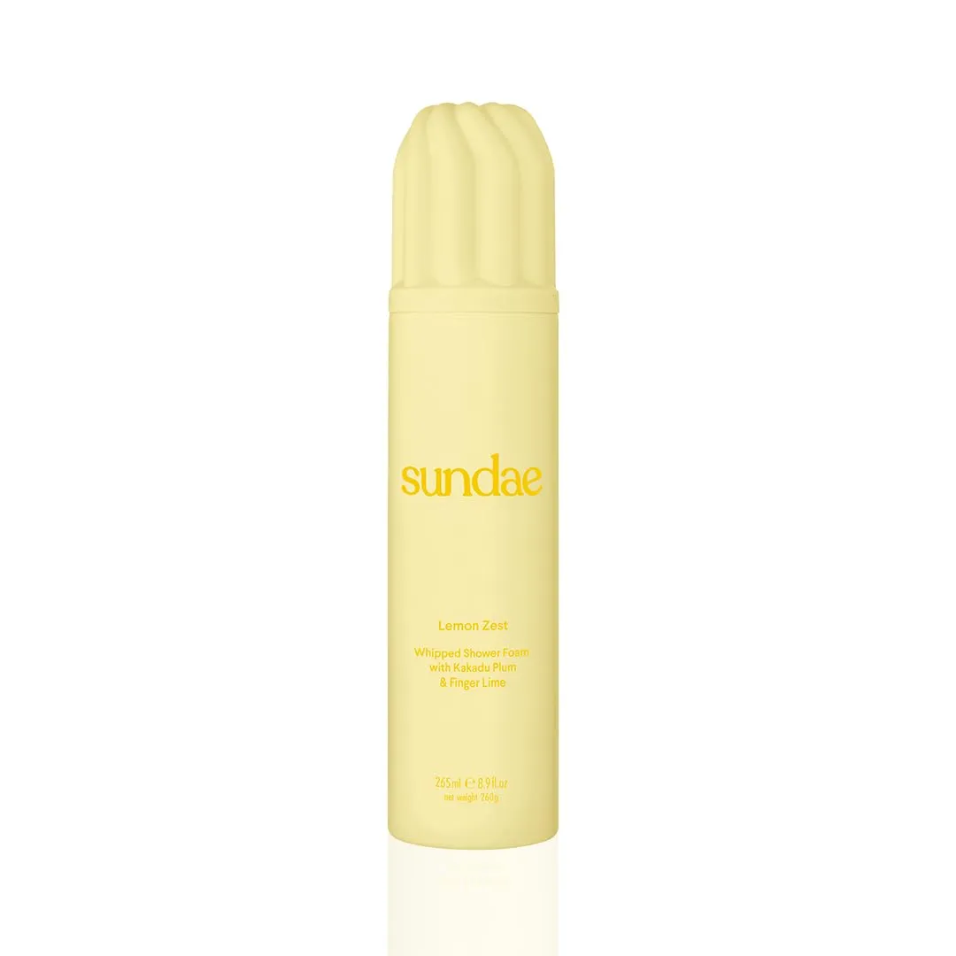 Whipped Shower Foam Lemon Zest Foaming Body Wash 8.9 fl oz, 265ml