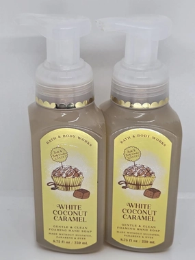 White Coconut Caramel Gentle Foaming Hand Soap - 8.75oz - Set of 2