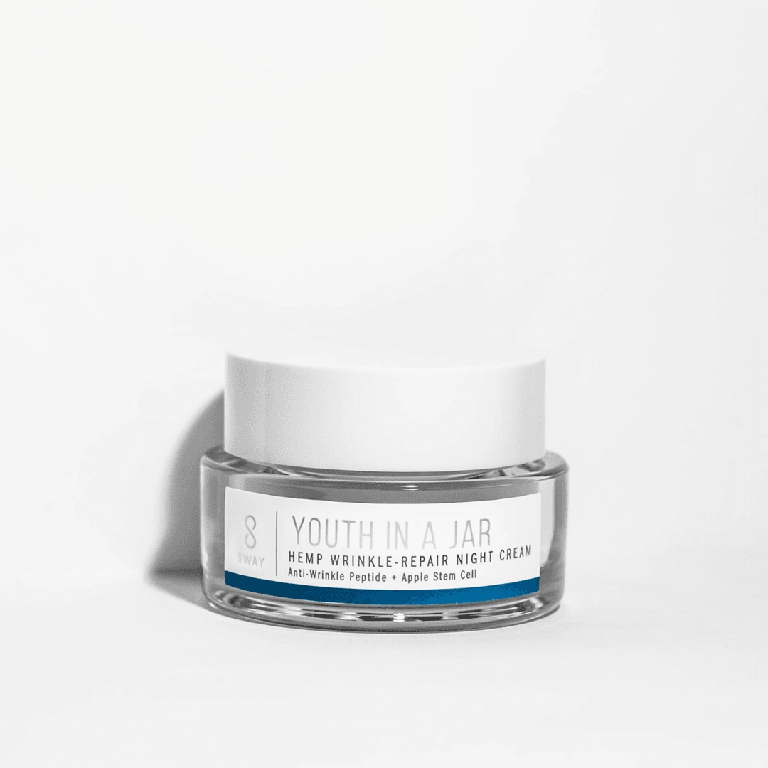 Youth in a Jar - Hemp Wrinkle-Repair Night Cream with Blue Tansy