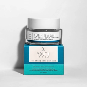 Youth in a Jar - Hemp Wrinkle-Repair Night Cream with Blue Tansy