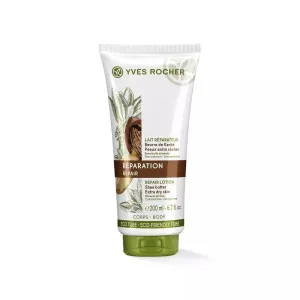 Yves Rocher Repair Lotion Shea Butter for Extra Dry Skin Women Men Day Care Milk for Body - 200 ml / 6.7 fl.oz