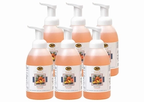 Zep Mango Foaming Antibacterial Hand Soap 550ML Case of 6 - Gentle on skin (333801)